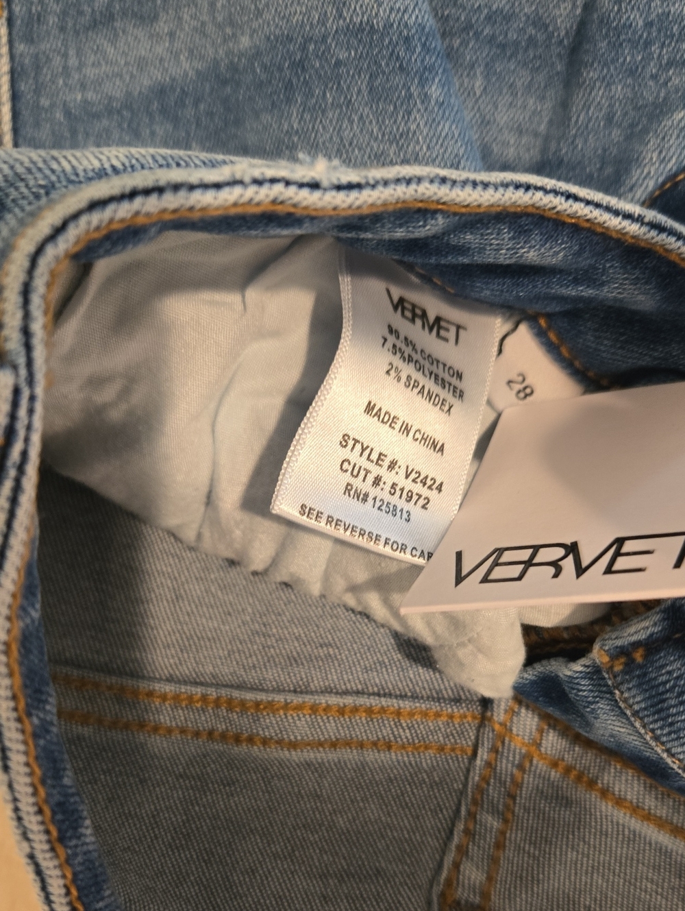 Vervet Bella High Rise Flare Jeans - Picture 5 of 8